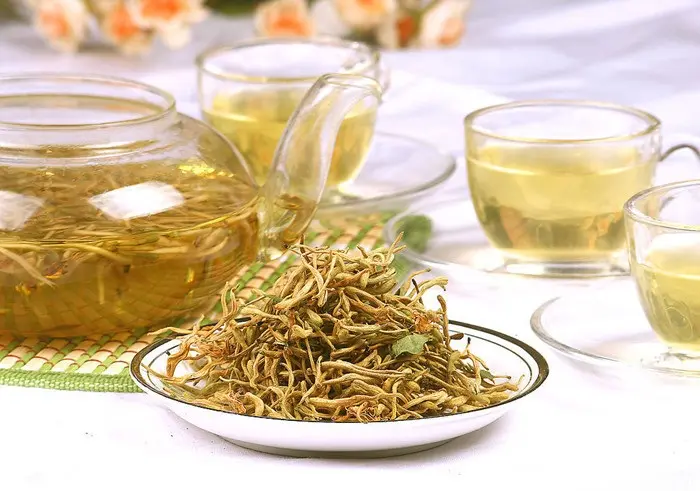 金银花茶的功效与作用，金银花养生茶配方