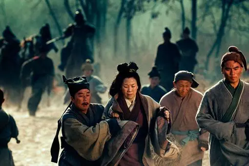 刘备逃亡的时候为什么要带上百姓?为什么自己反而自己丢妻弃子?